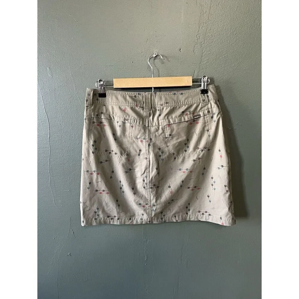 Eddie Bauer Womens Green Outdoor Hiking Skirt Size Size 4